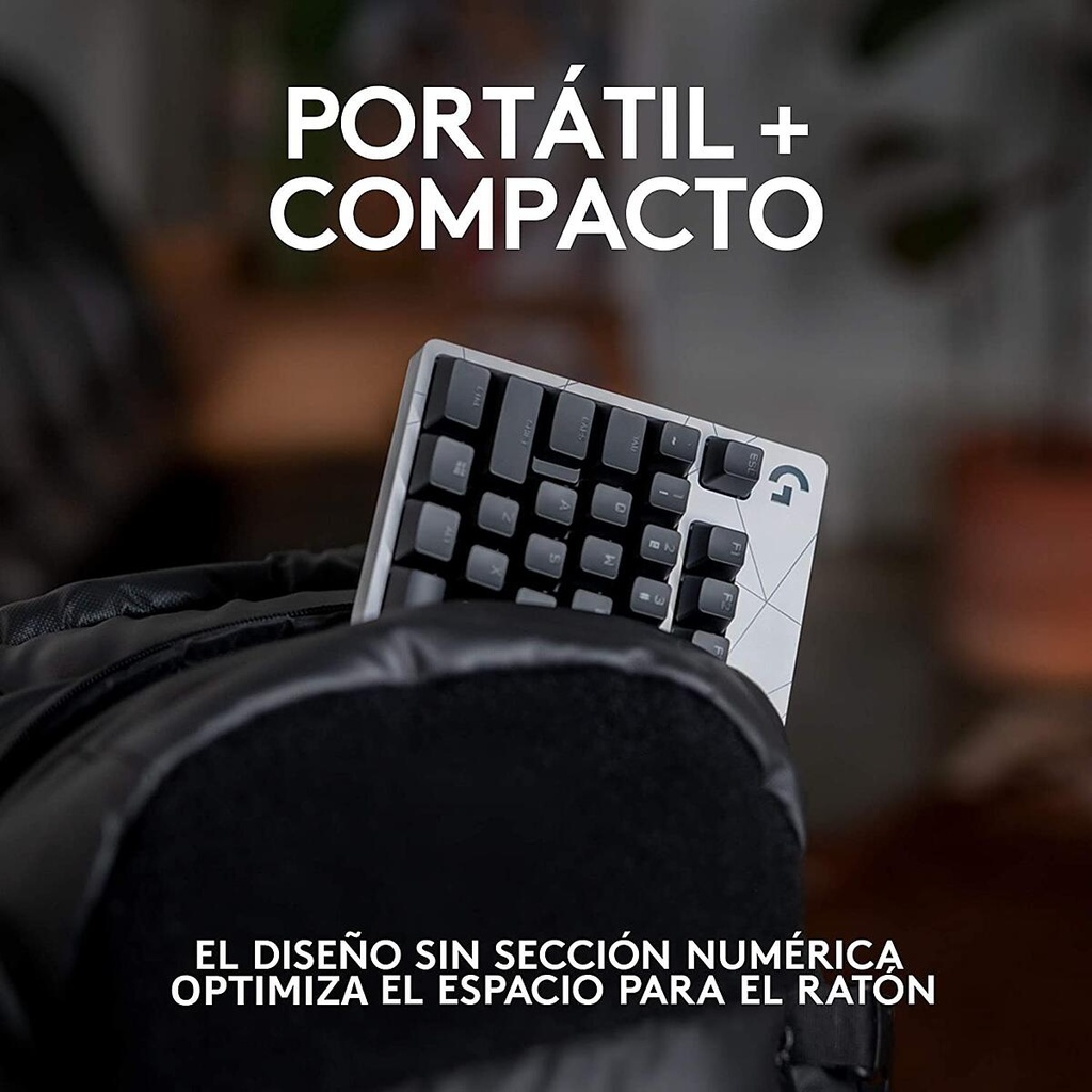 Teclado Gaming Mecánico Logitech G Pro K/DA