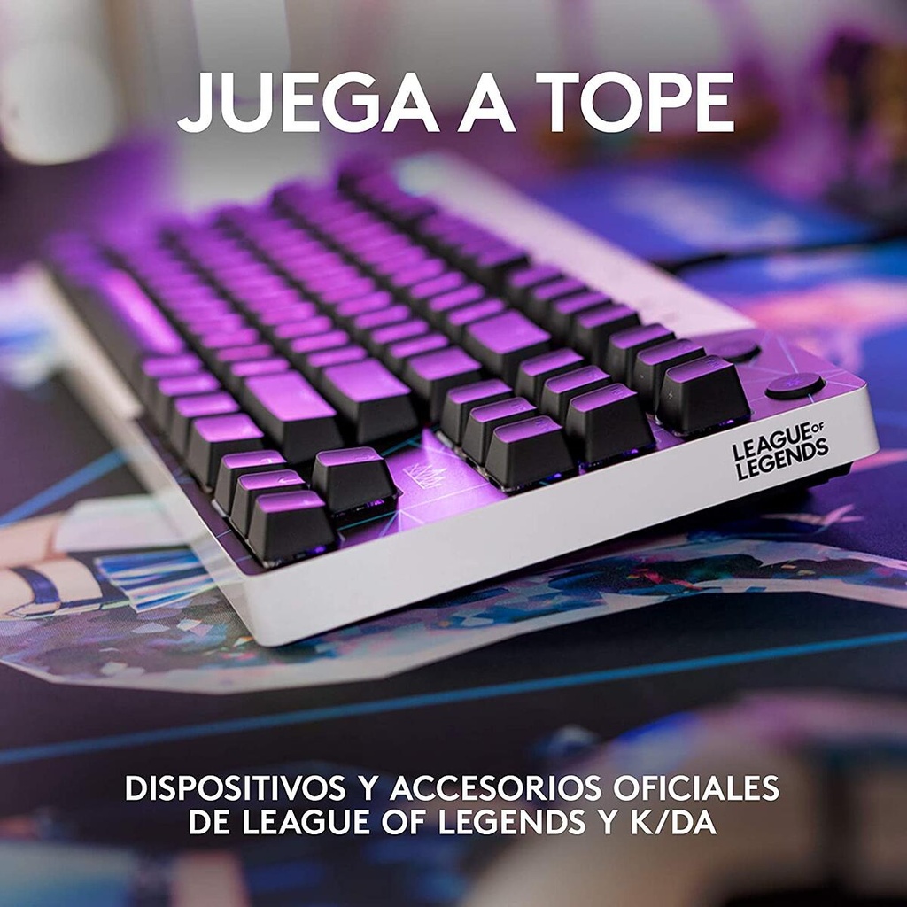 Teclado Gaming Mecánico Logitech G Pro K/DA