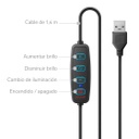 Aro de Luz con Soporte para Celular Steren MOV-037