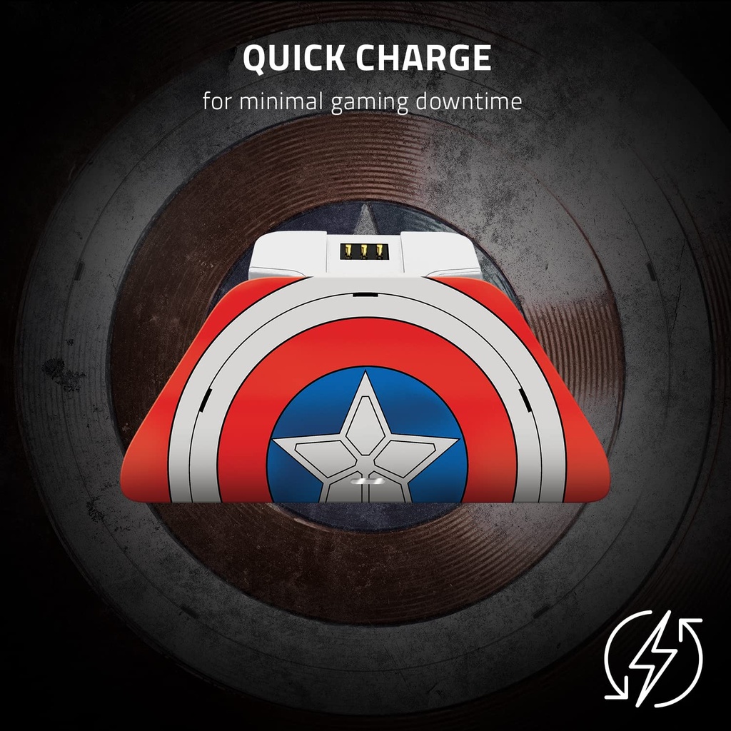 Control Bluetooth para Xbox + Base de Carga Razer Captain America