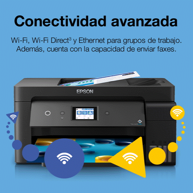 Impresora Multifuncional e Inalámbrica Epson EcoTank L14150