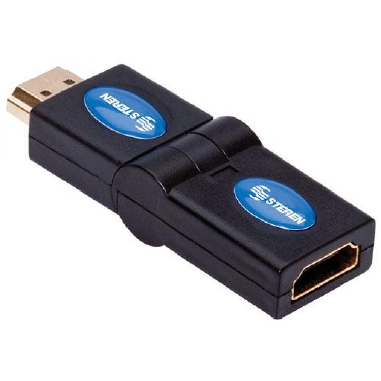 Adaptador Steren HDMI Macho a HDMI Hembra