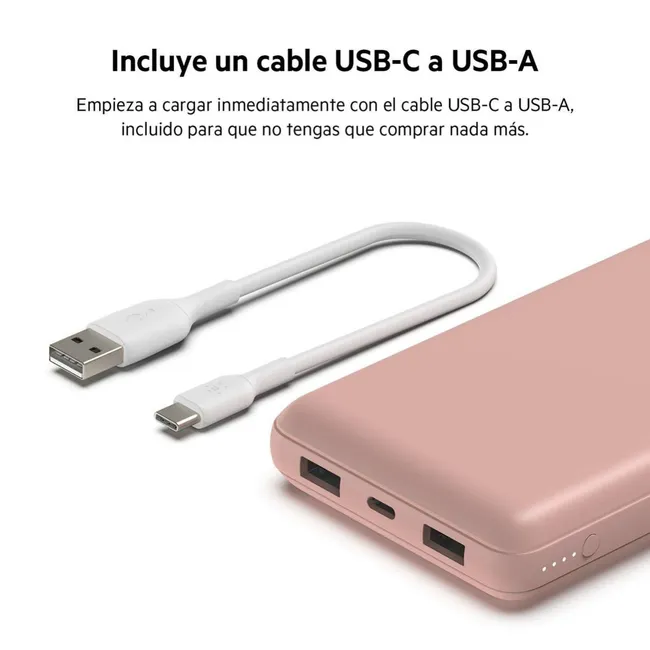 Power Bank Belkin BoostCharge 20K de 20,000 mAh Rose Gold