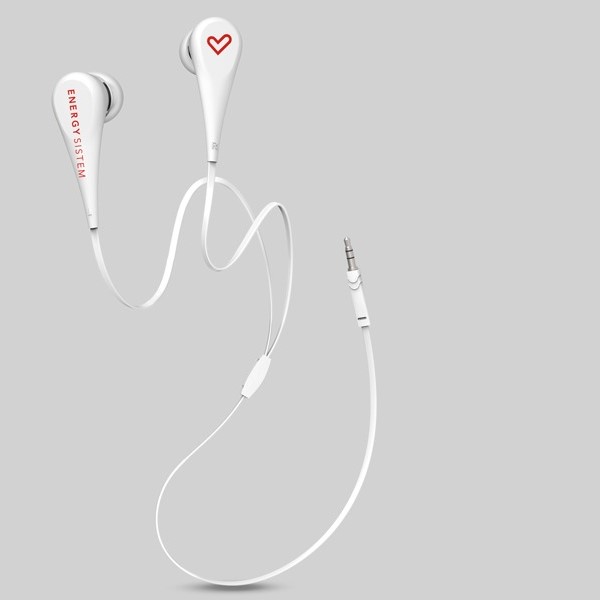 Audífonos Energy Sistem style1. White con Cable