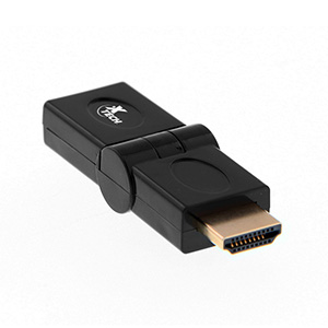 Adaptador con conector HDMI macho a HDMI hembra con ángulo ajustable XTC-347 XTECH