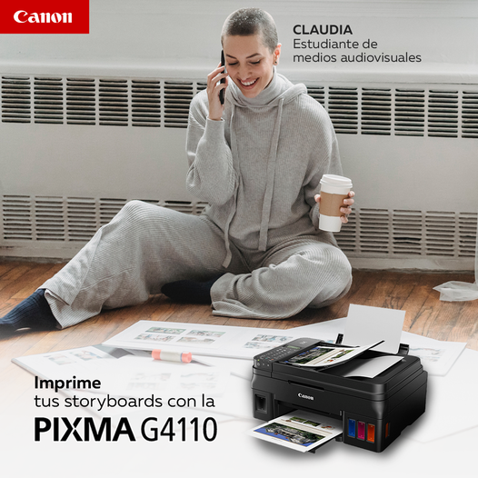 Impresora Inalámbrica Canon PIXMA G4110