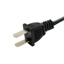 Cable de alimentación para laptop con enchufe NEMA de 2 clavijas a conector hembra de 2 ranuras XTC-110 XTECH