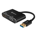 Adaptador Steren USB-A 3.0 a HDMI / VGA