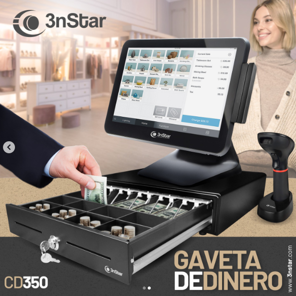 Gaveta de Dinero (Cash Drawer) 3nStar CD350