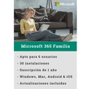 Licencia de Microsoft 365 Familia para 1 Año