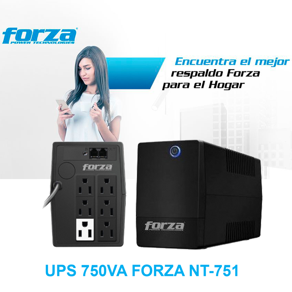 ​UPS Forza NT-751 de 750 VA y 375 Watts