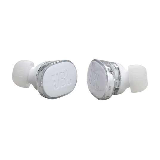 Audífonos Bluetooth JBL Tune Buds Ghost Blancos