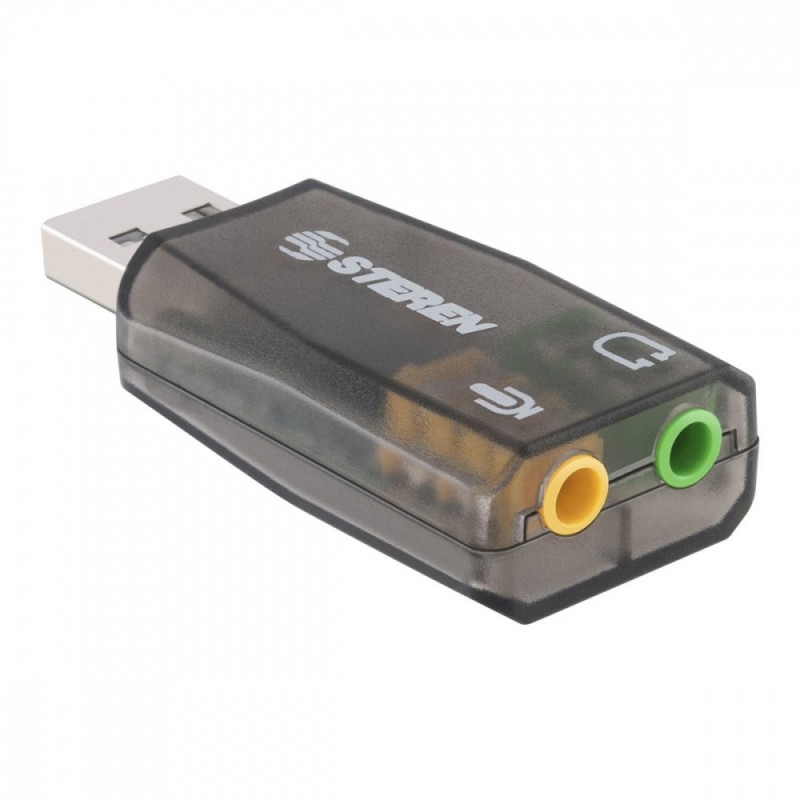 ​Tarjeta de Sonido USB Externa Steren COM-202