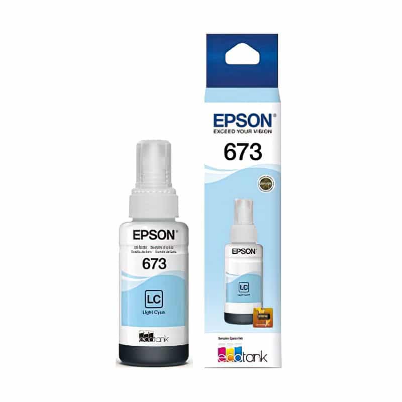 Botella de Tinta Epson T673520 Light Cian