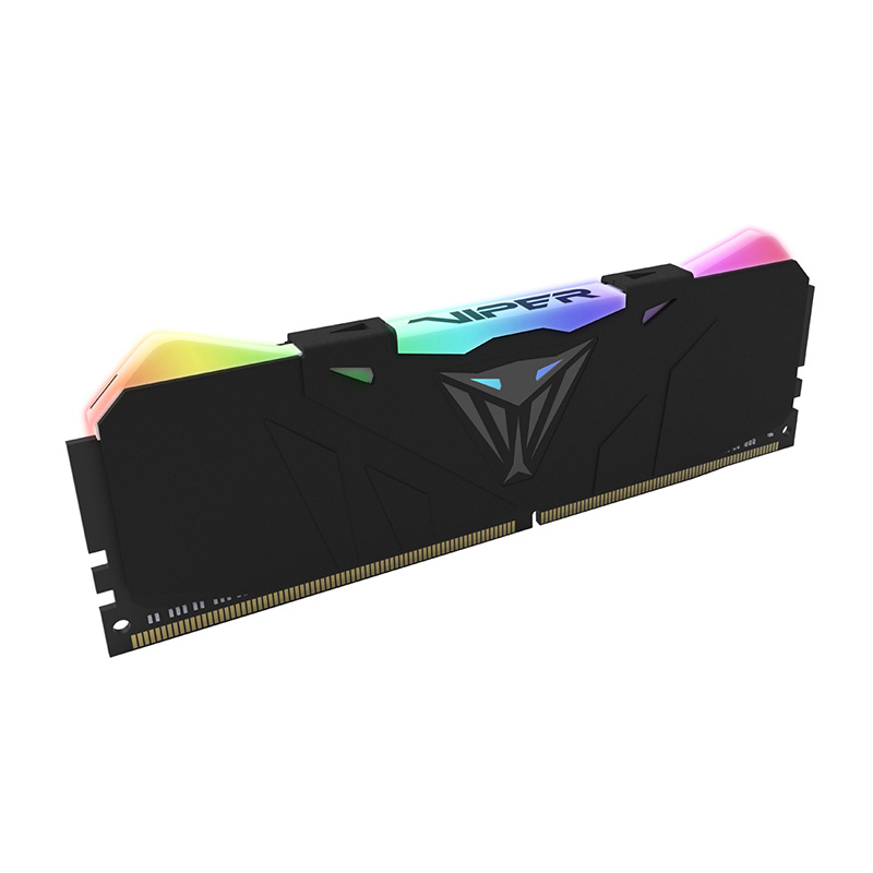 ​Memoria RAM UDIMM DDR4 Patriot Viper Black RGB de 8 GB a 3200 MHz