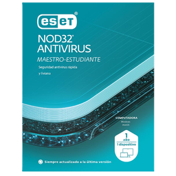 [ENABX'ME1'1P] ​Licencia de Antivirus Eset Nod32 de 1 año para 1 Equipo