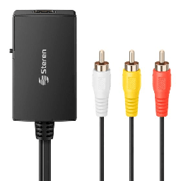 [208-140] Adaptador de HDMI a RCA Steren 208-140