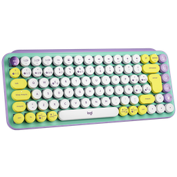 [920-010714] ​Teclado Mecánico Bluetooth Logitech Pop Keys Daydream Morado