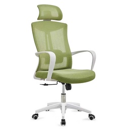 [BROCSLUMBARGREN] Silla de Oficina Mesh con Soporte Brocs Verde