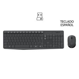 [920-007901] Teclado + Mouse Inalámbricos Logitech MK235