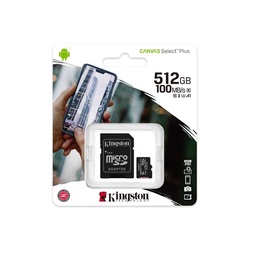 [SDCS2/512GB] ​Memoria MicroSDXC Kingston Canvas Select Plus de 512 GB